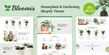 Bloomis - Garden Plants Store Shopify 2.0 Responsive Theme