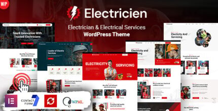 Electricien - Electrician & Electrical Services WordPress Theme