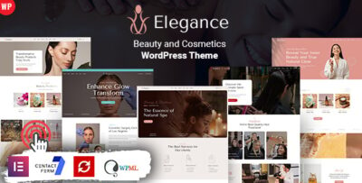 Elegence - Beauty and Cosmetics WordPress Theme