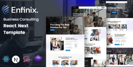 Enfinix - Business Consulting React Next Template
