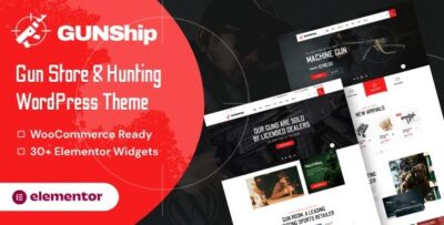 Gunship - Gun Store & Hunting WordPress Theme