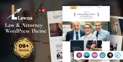 Lawna - Lawyer & Law Firm WordPress Theme