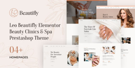 Leo Beautifly Elementor - Beauty Clinics & Spa Prestashop Theme