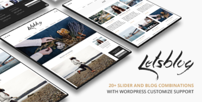 Lets Blog - Creative HTML Template