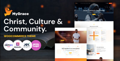 MyGrace - Churches and Charity WordPress Theme