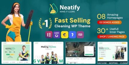 Neatify - Cleaning Services WordPress Theme