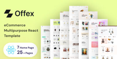 Offex - eCommerce Multipurpose React Template