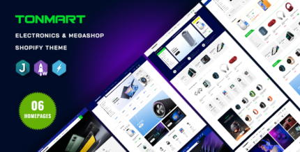 Tonmart - Electronics & Multi-Purpose Shopify Theme