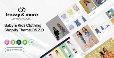 Trezzy | Baby & Kids Clothing Shopify Theme OS 2.0