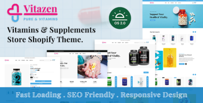 Vitazen - Vitamins & supplements Store Shopify Theme OS 2.0