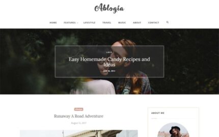 Abloga - HTML Blog Website Template