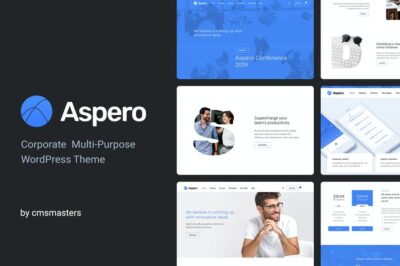 Aspero - Business WordPress Theme