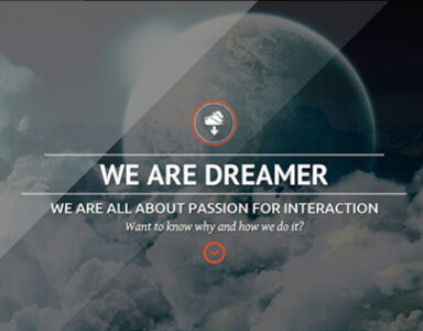 Dreamer – Photo & Video Parallax WordPress Theme