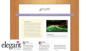 Elegant Themes Convertible WordPress Theme