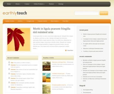 Elegant Themes EarthlyTouch WordPress Theme