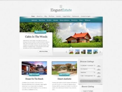 Elegant Themes ElegantEstate WordPress Theme