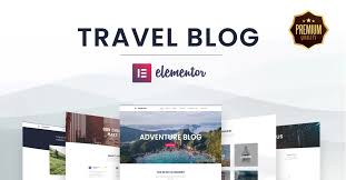 Elementor's Ultimate Web Kit for Travel and Adventure Blogging