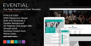 Evential – One Page Responsive Event WordPress Theme