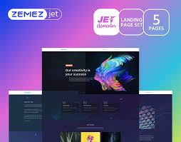 Imprezza - Creative Mondrianism Jet Elementor Template