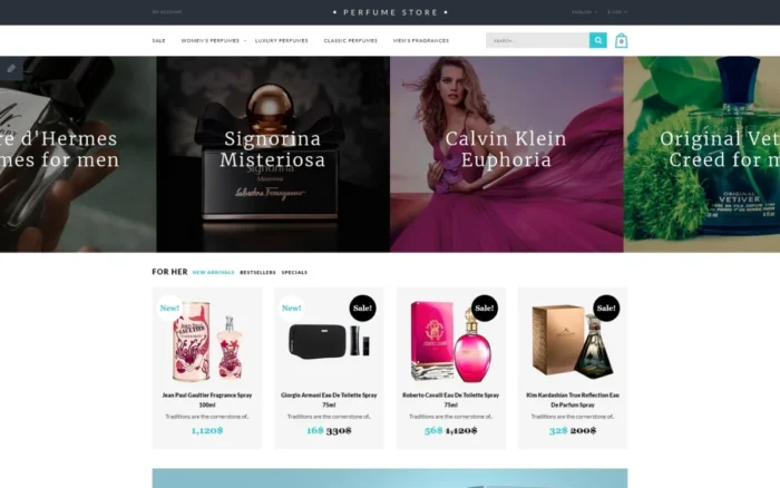 Lion Cosmetic - Beauty Store Responsive OpenCart Template