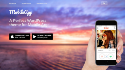 MyThemeShop MobileApp WordPress Theme