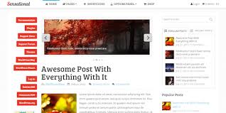 MyThemeShop Sensational WordPress Theme