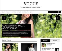 MyThemeShop Vogue WordPress Theme