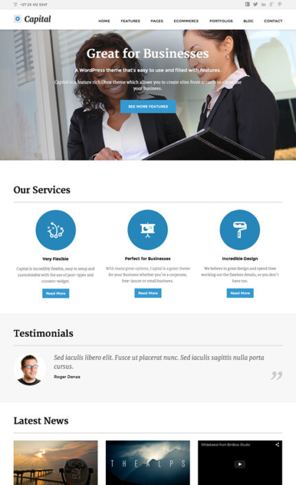 OboxThemes Press WordPress Theme