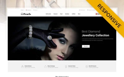 Pearl Jewel - Sophisticated Jewellery Online Shop OpenCart Template