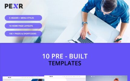 Pexr - Responsive Multipurpose HTML Website Template