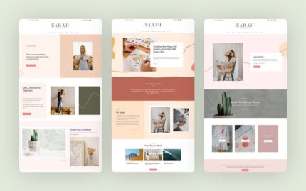 Sarah - Premium WordPress Theme