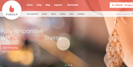 Theme Junkie FireUp WordPress Theme