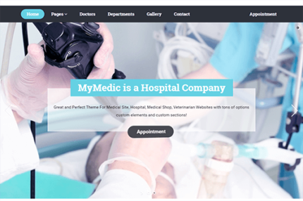 Theme Junkie MyMedic WordPress Theme