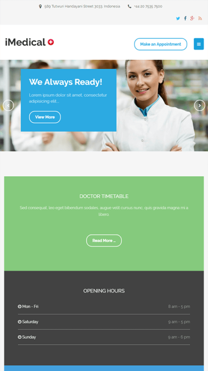 Theme Junkie iMedical WordPress Theme