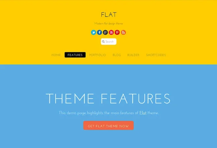 Themify Flat WordPress Theme