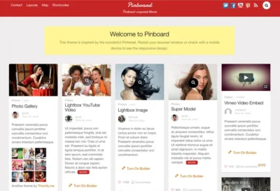 Themify Pinboard WordPress Theme