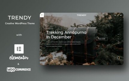 Trendy - Creative Fashion WordPress Theme