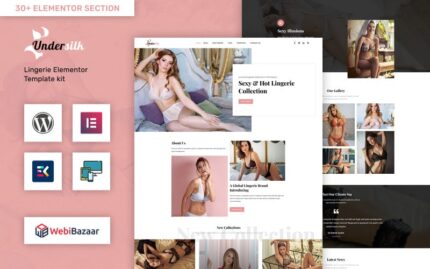 UnderSlik - Lingerie WordPress Theme