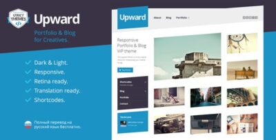 Upward – Experimental Portfolio & Blog