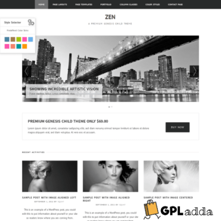 ZigZagPress Zen WordPress Theme