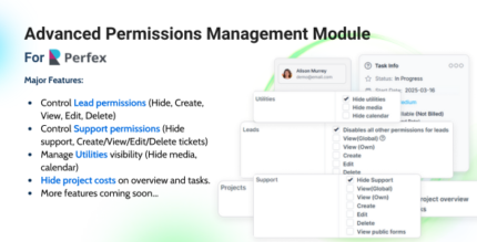 Advanced Permissions Management Module for Perfex CRM