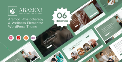 Aramco - Physiotherapy & Wellness WordPress Theme