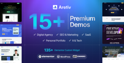 Aretiv - Creative Digital Agency WordPress Theme