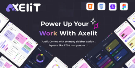 Axelit Bootstrap 5 Admin Dashboard Template