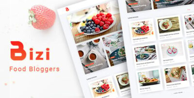 Bizi - A WordPress Theme for Food Bloggers