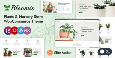 Bloomis - Gardening & Houseplants Store WordPress WooCommerce Theme