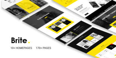 Brite | Responsive MultiPurpose HTML5 Website Template | Business