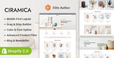 Ciramica - Ceramics and Pottery Store Shopify 2.0 Responsive Theme