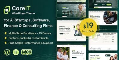 Core IT - Multipurpose Business & Consulting WordPress Theme