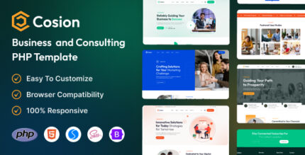 Cosion - Business Consulting PHP Template